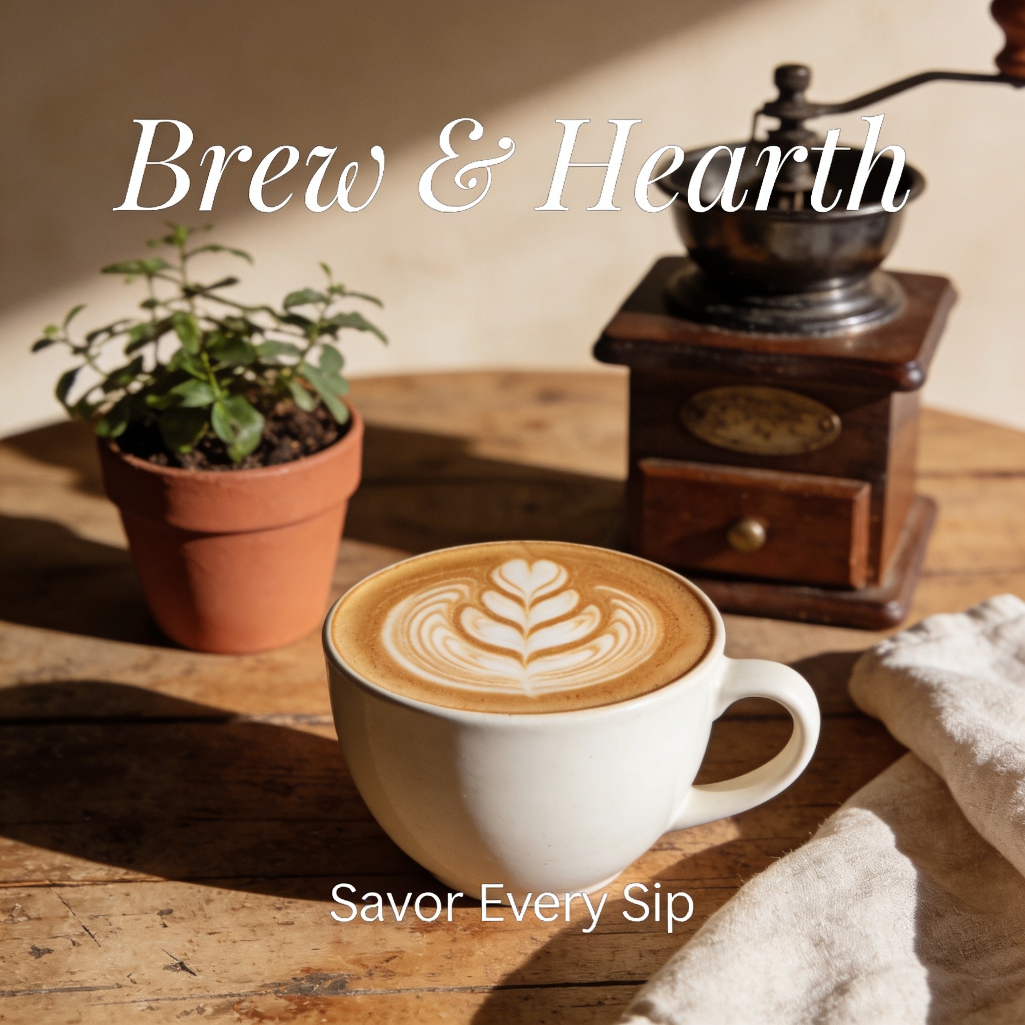 Create a square Instagram post for a coffee brand launch campaign. example image